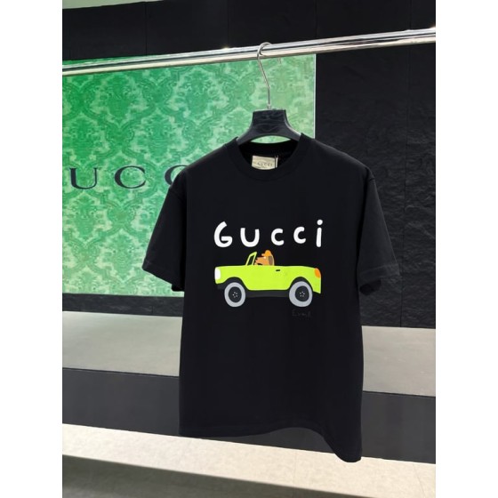 Gucci Early Spring Collection High-Weight Short-Sleeve